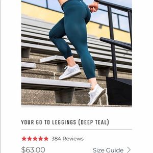 Born Primitive Med. Deep Teal “your go to Leggins”